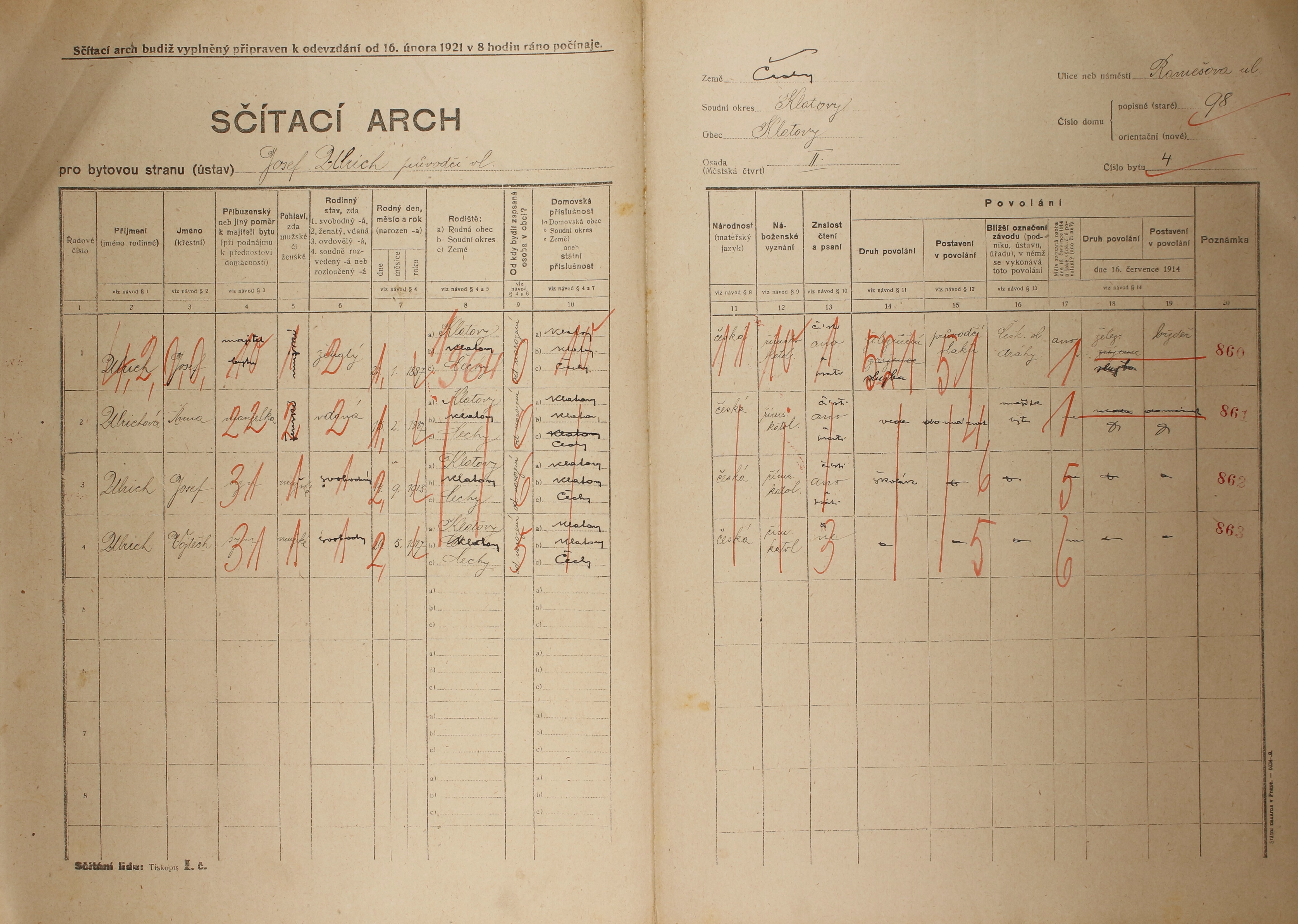 8. soap-kt_01159_census-1921-klatovy-prazske-predmesti-cp098_0080