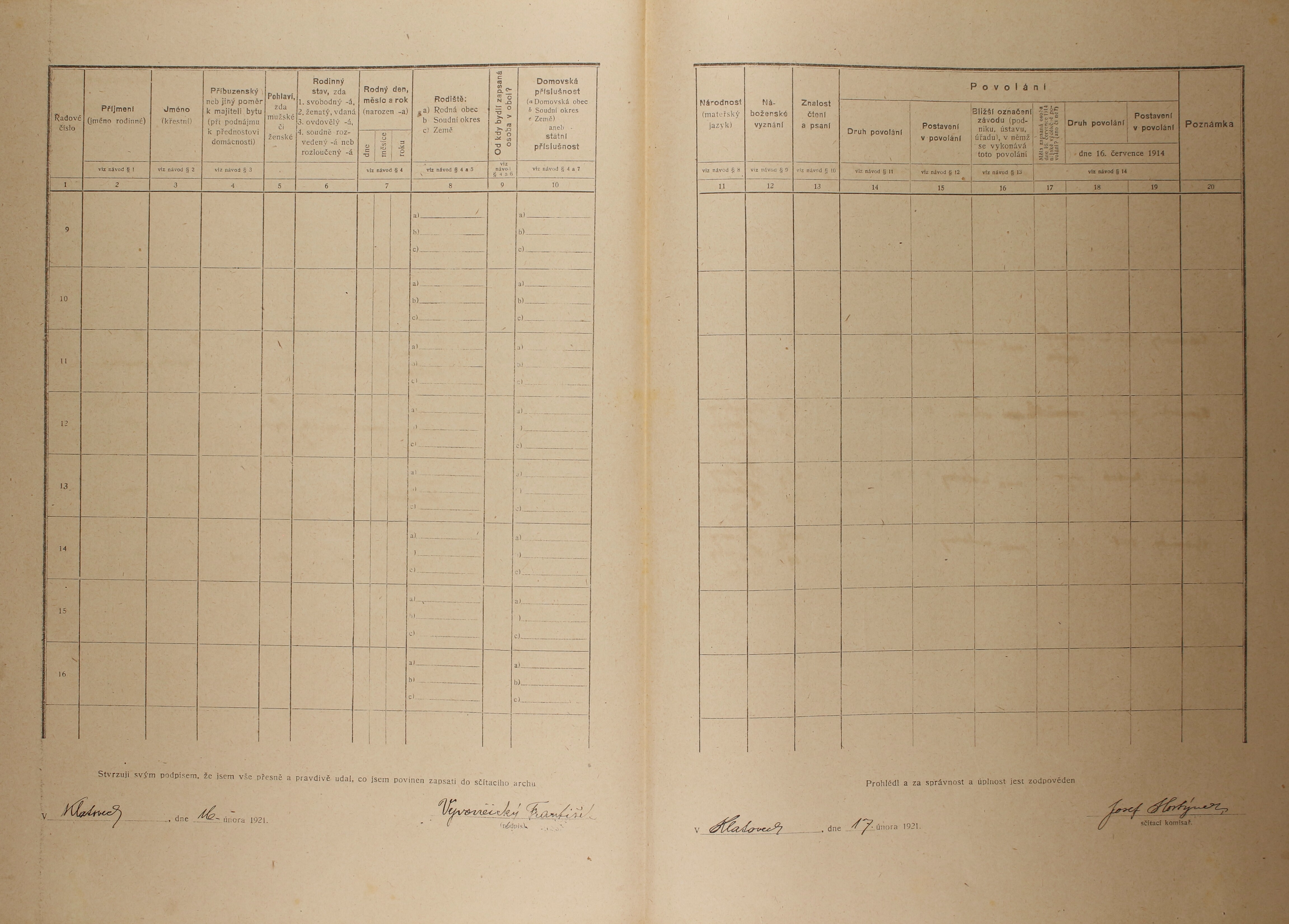 3. soap-kt_01159_census-1921-klatovy-prazske-predmesti-cp191_0030