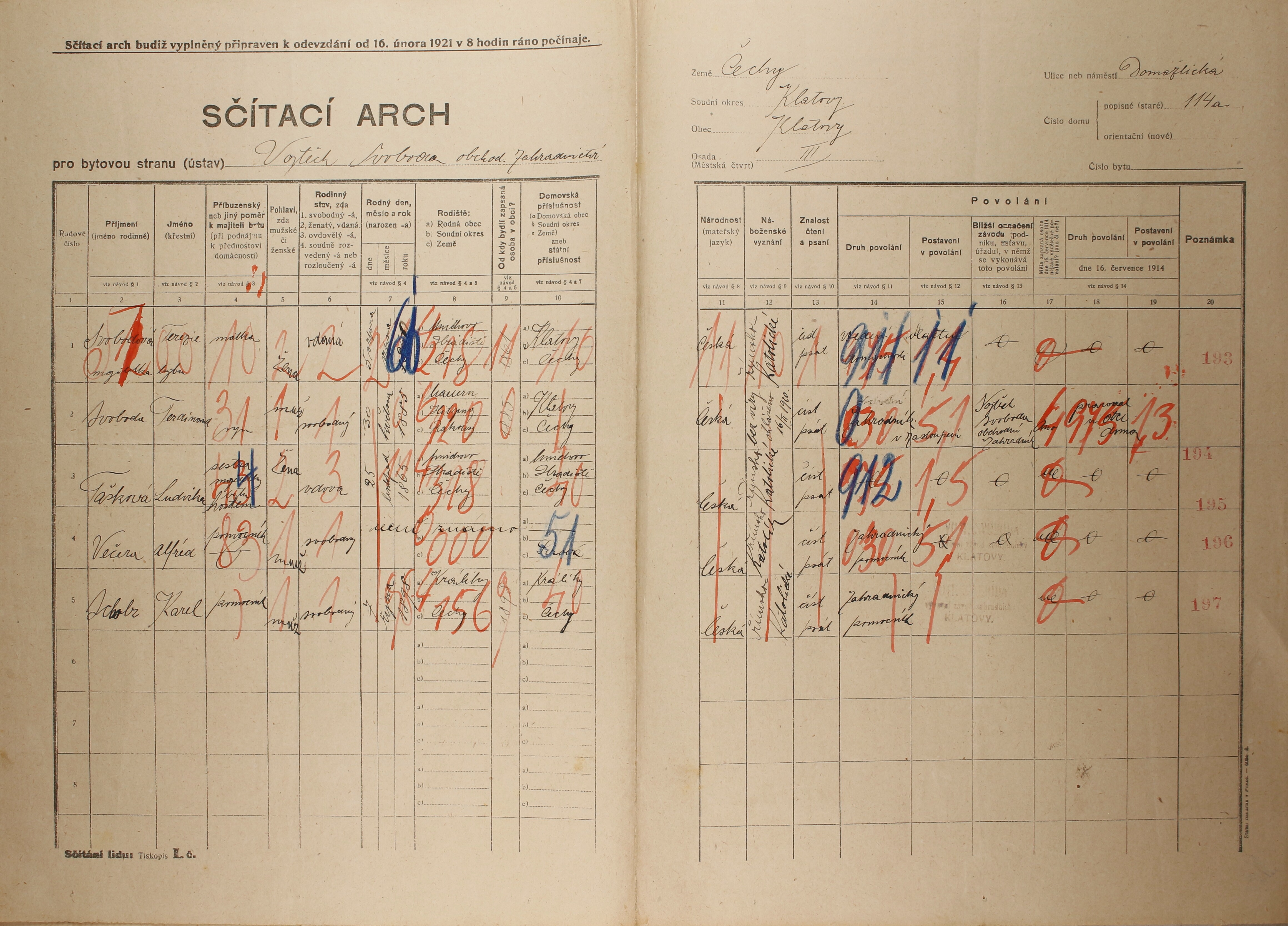 2. soap-kt_01159_census-1921-klatovy-risske-predmesti-cp114_0020