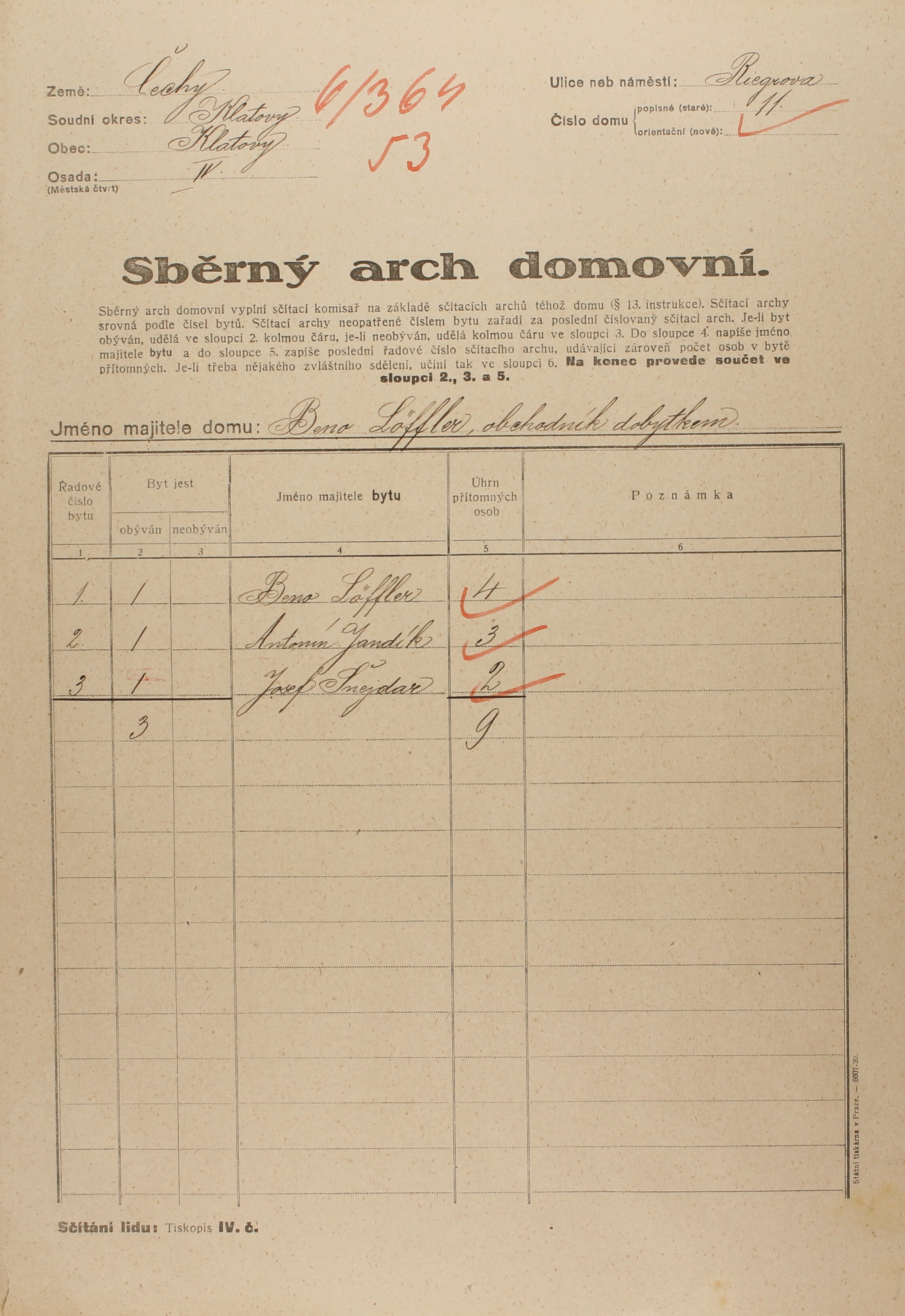 1. soap-kt_01159_census-1921-klatovy-videnske-predmesti-cp011_0010