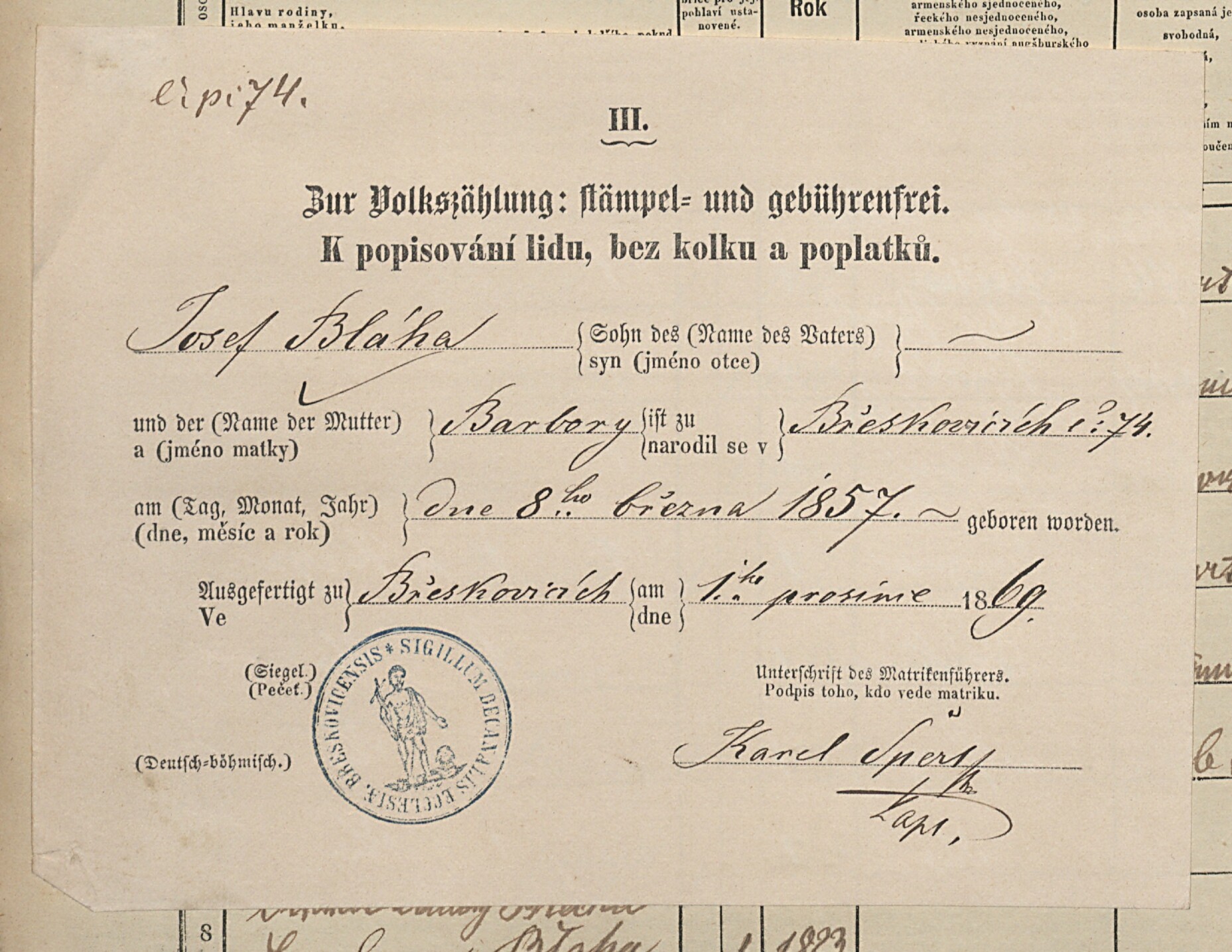 3. soap-pj_00302_census-1869-vreskovice-cp074_0030