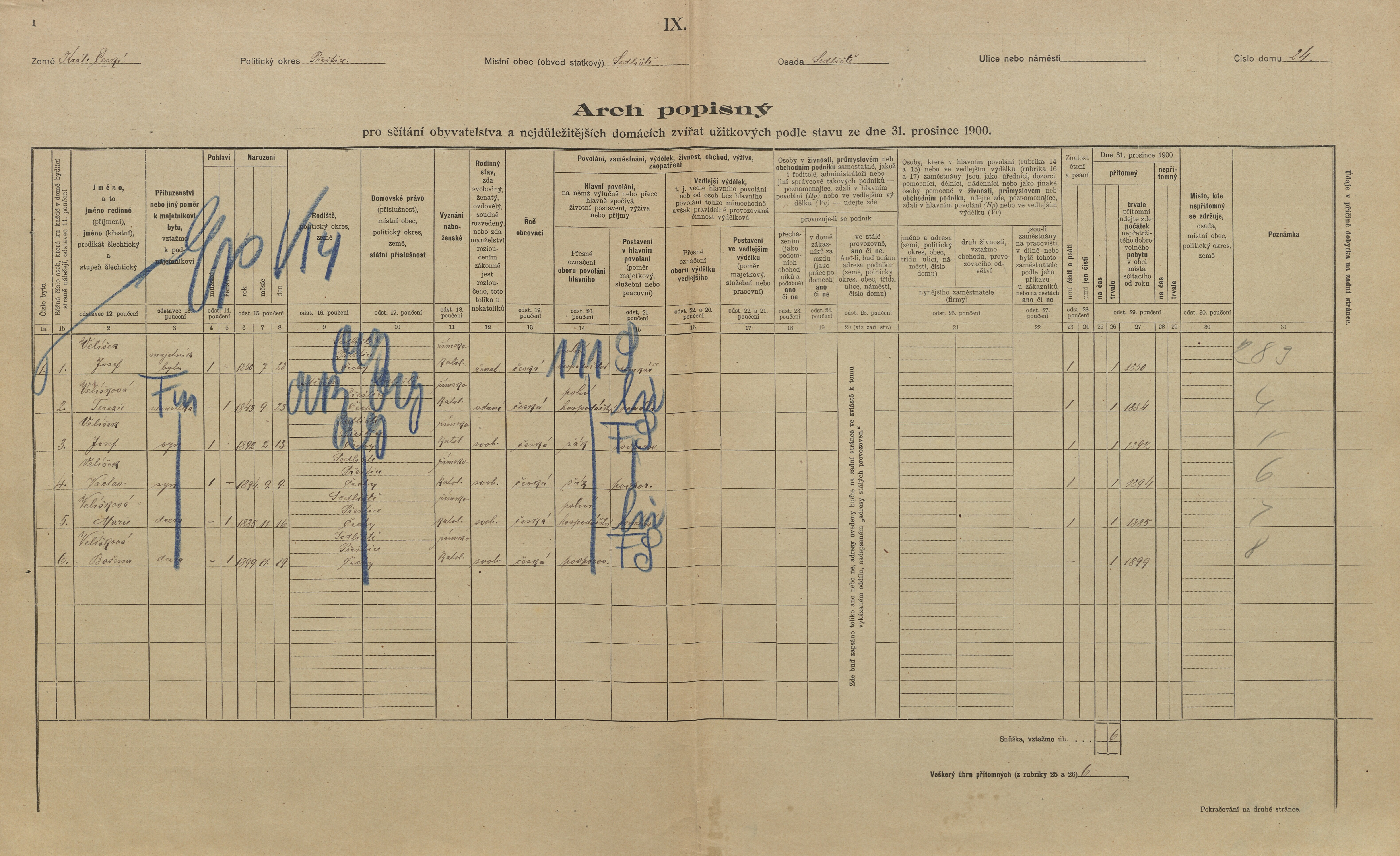 1. soap-pj_00302_census-1900-sedliste-cp024_0010