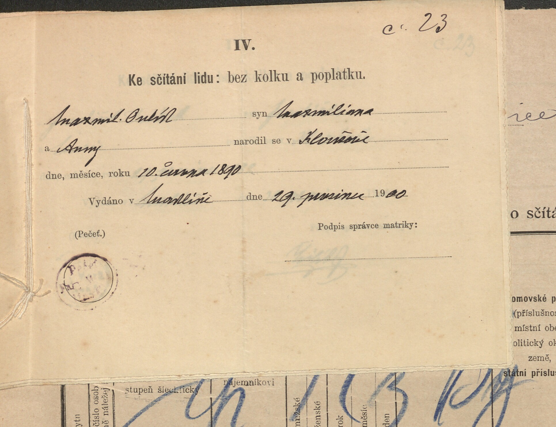 2. soap-pj_00302_census-1900-klousov-cp023_0020