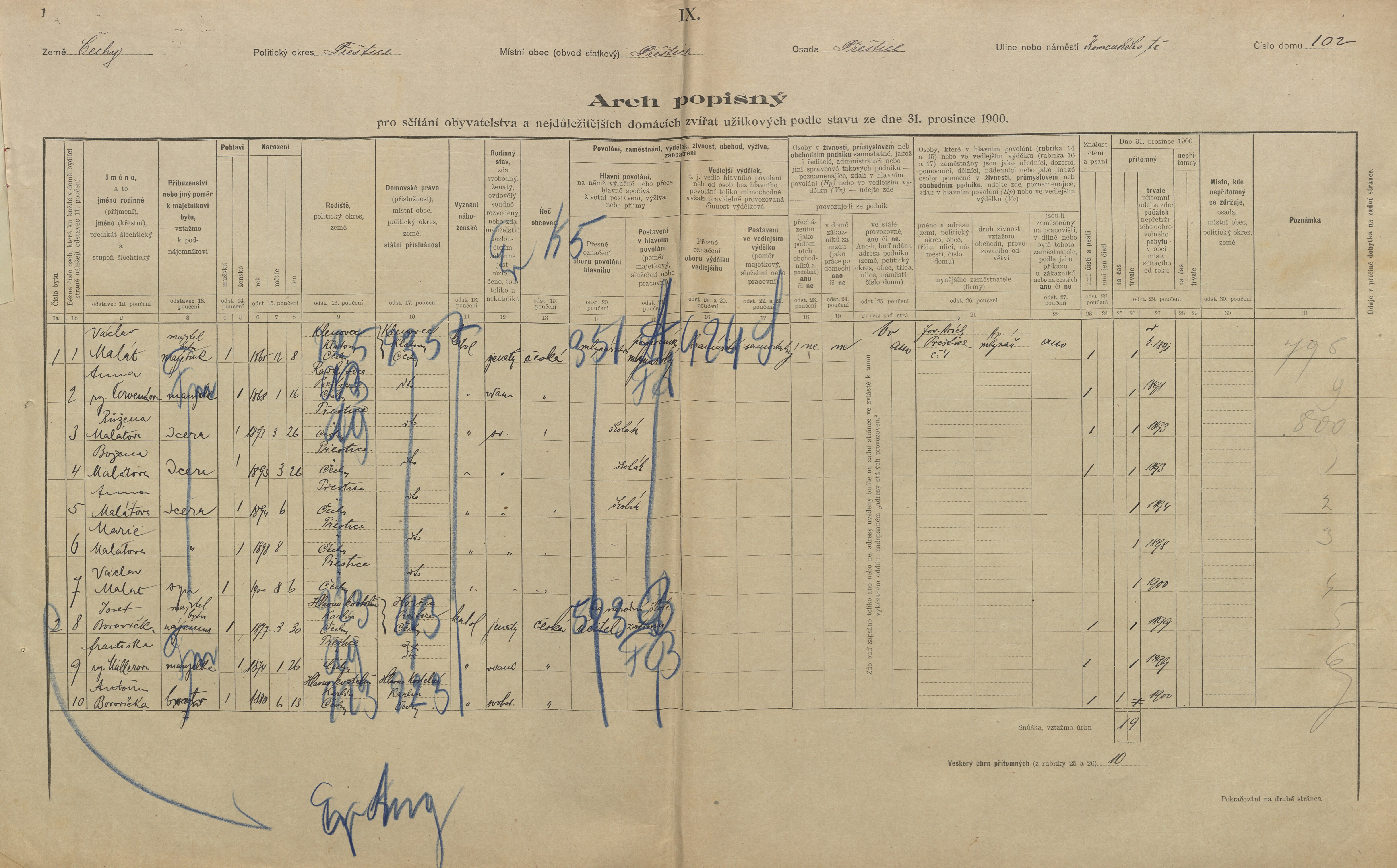 1. soap-pj_00302_census-1900-prestice-cp102_0010