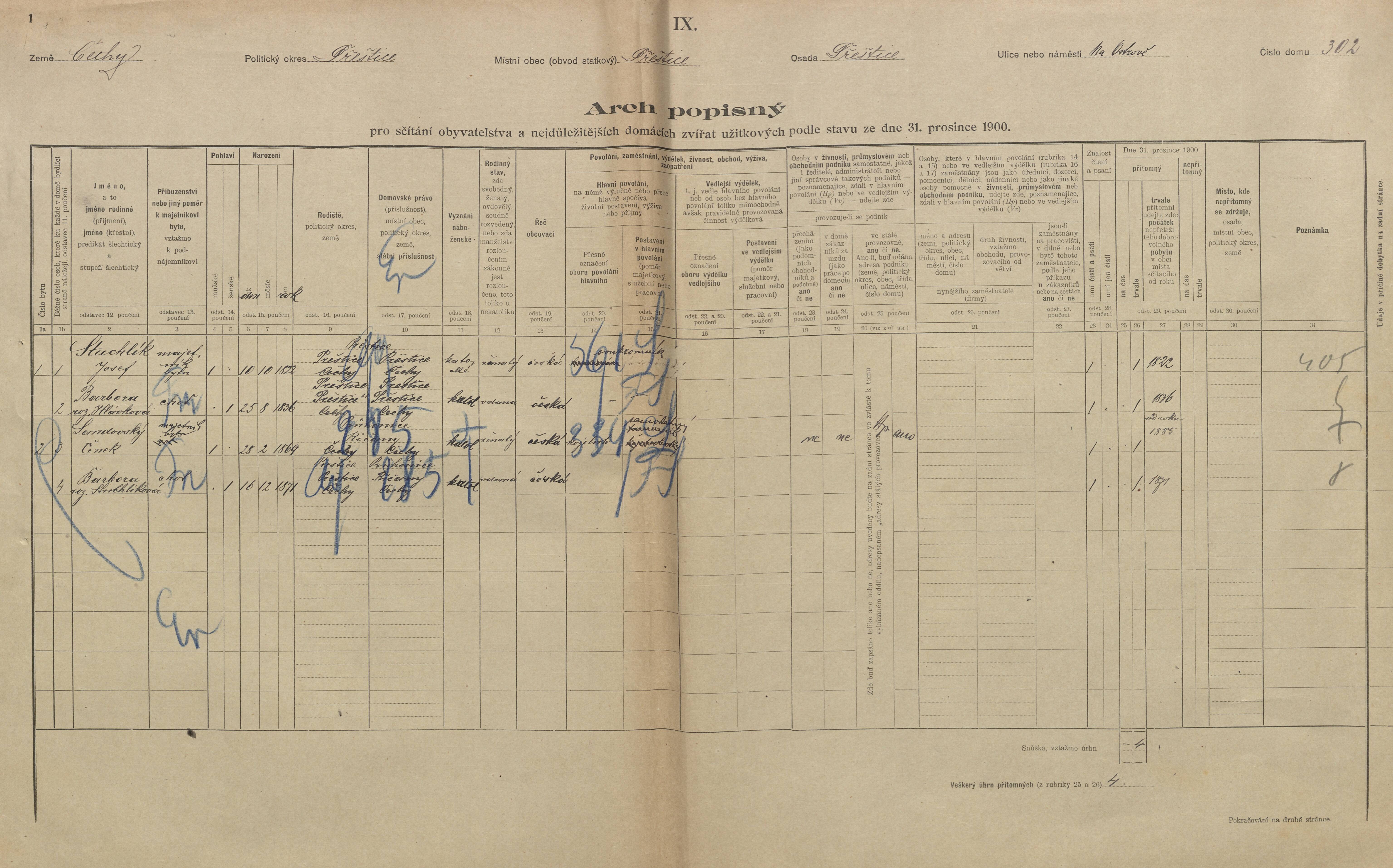 1. soap-pj_00302_census-1900-prestice-cp302_0010