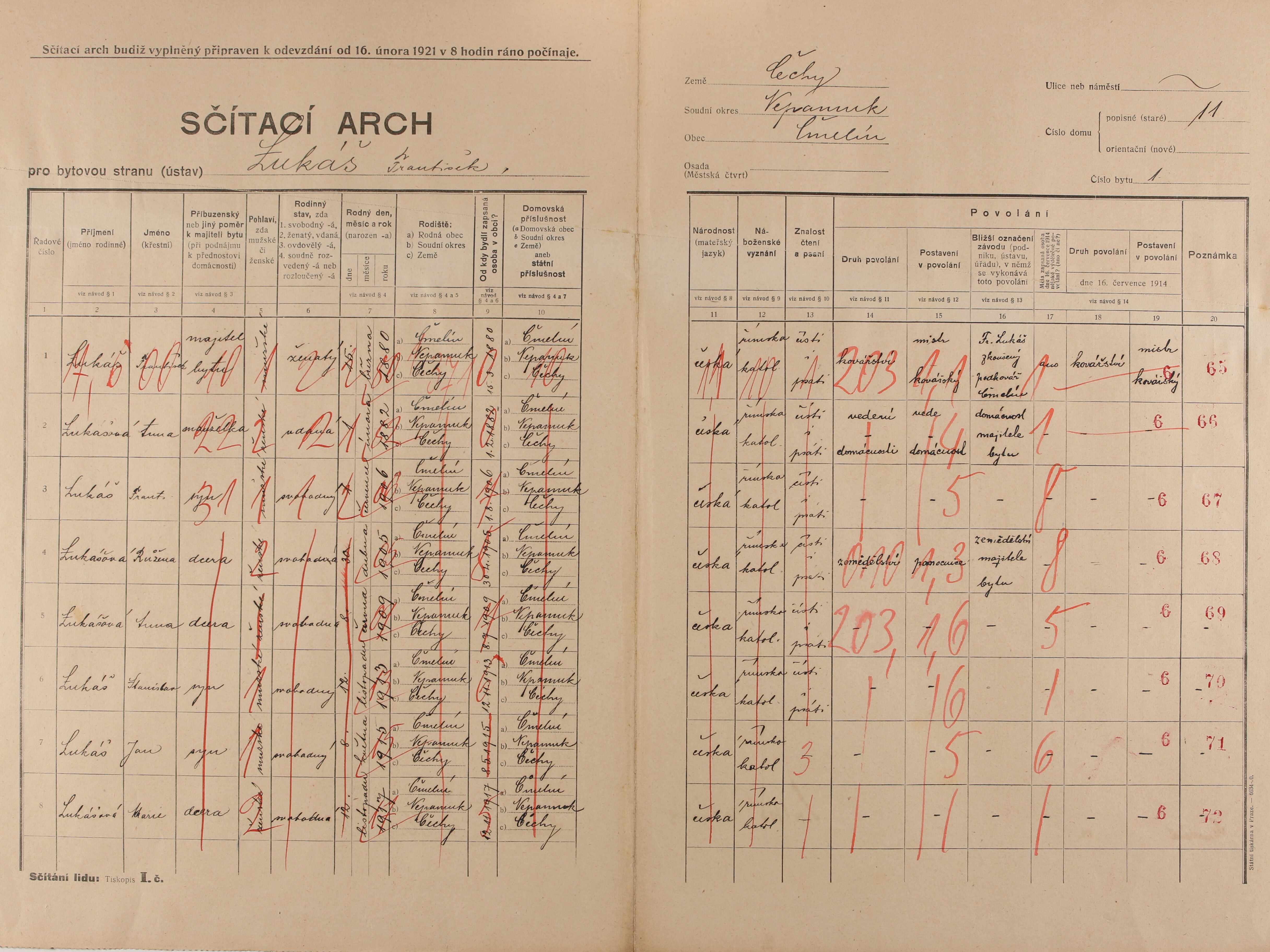 2. soap-pj_00302_census-1921-cmeliny-cp011_0020