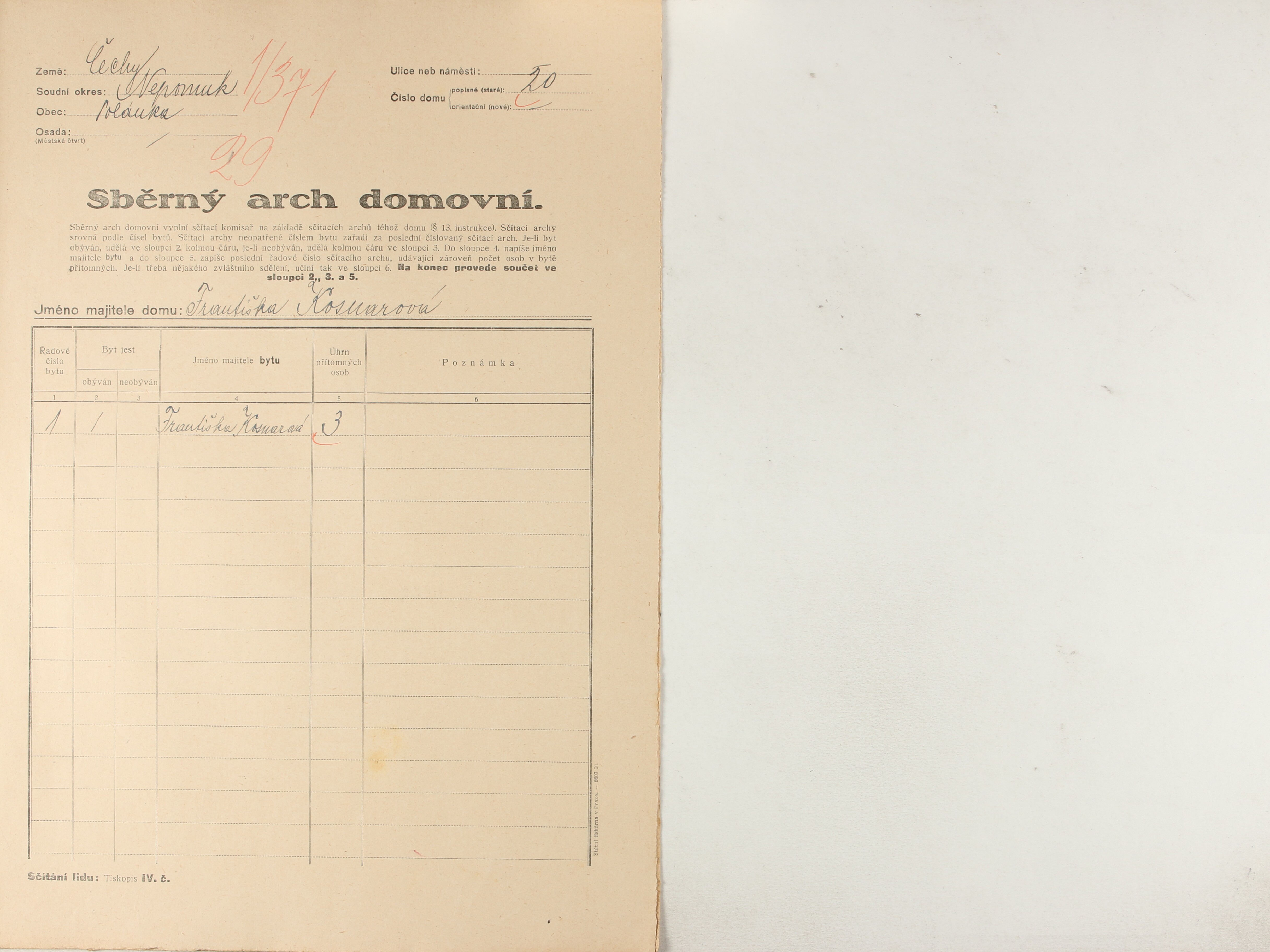 1. soap-pj_00302_census-1921-polanka-cp020_0010