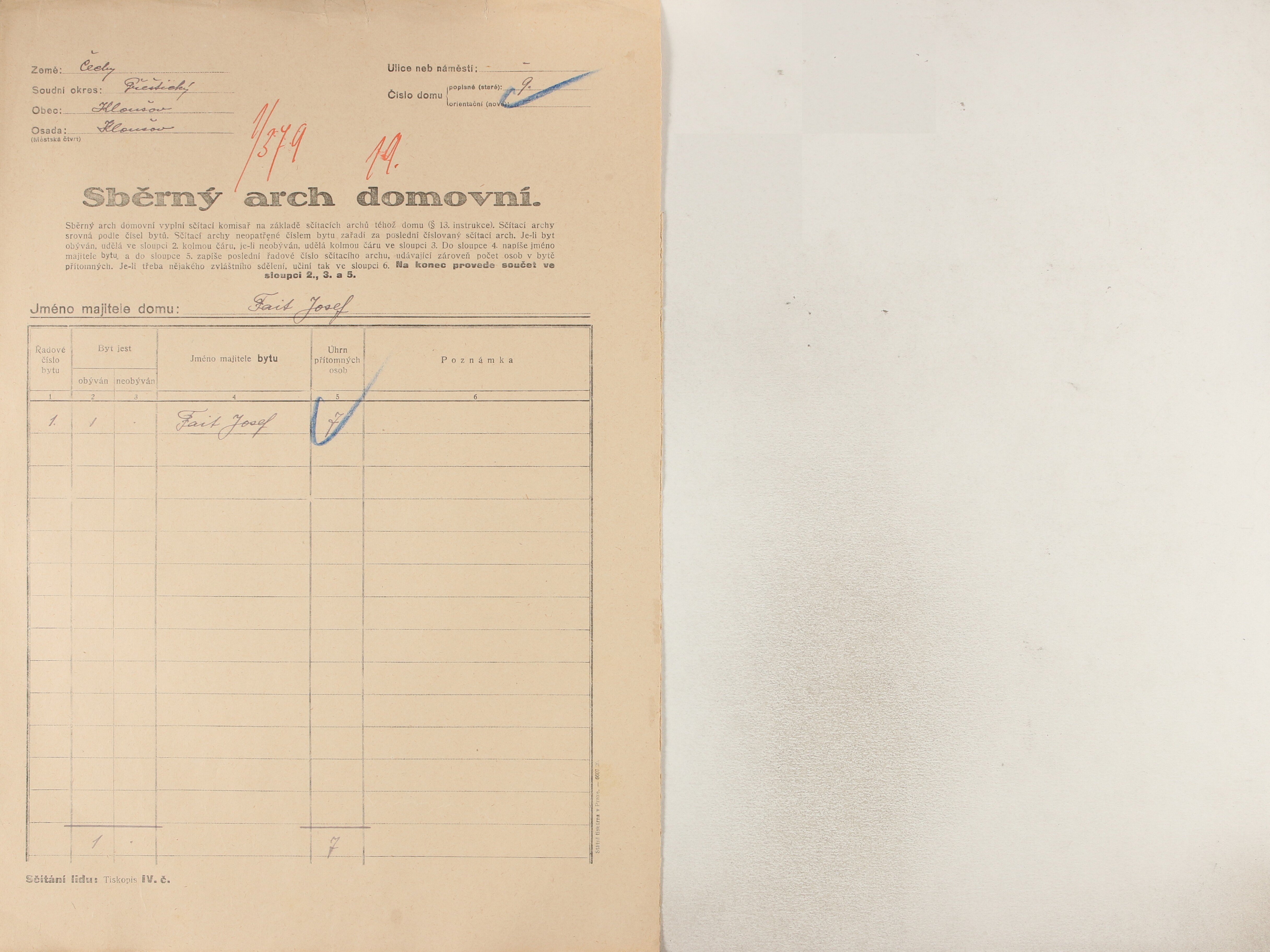 1. soap-pj_00302_census-1921-klousov-cp009_0010