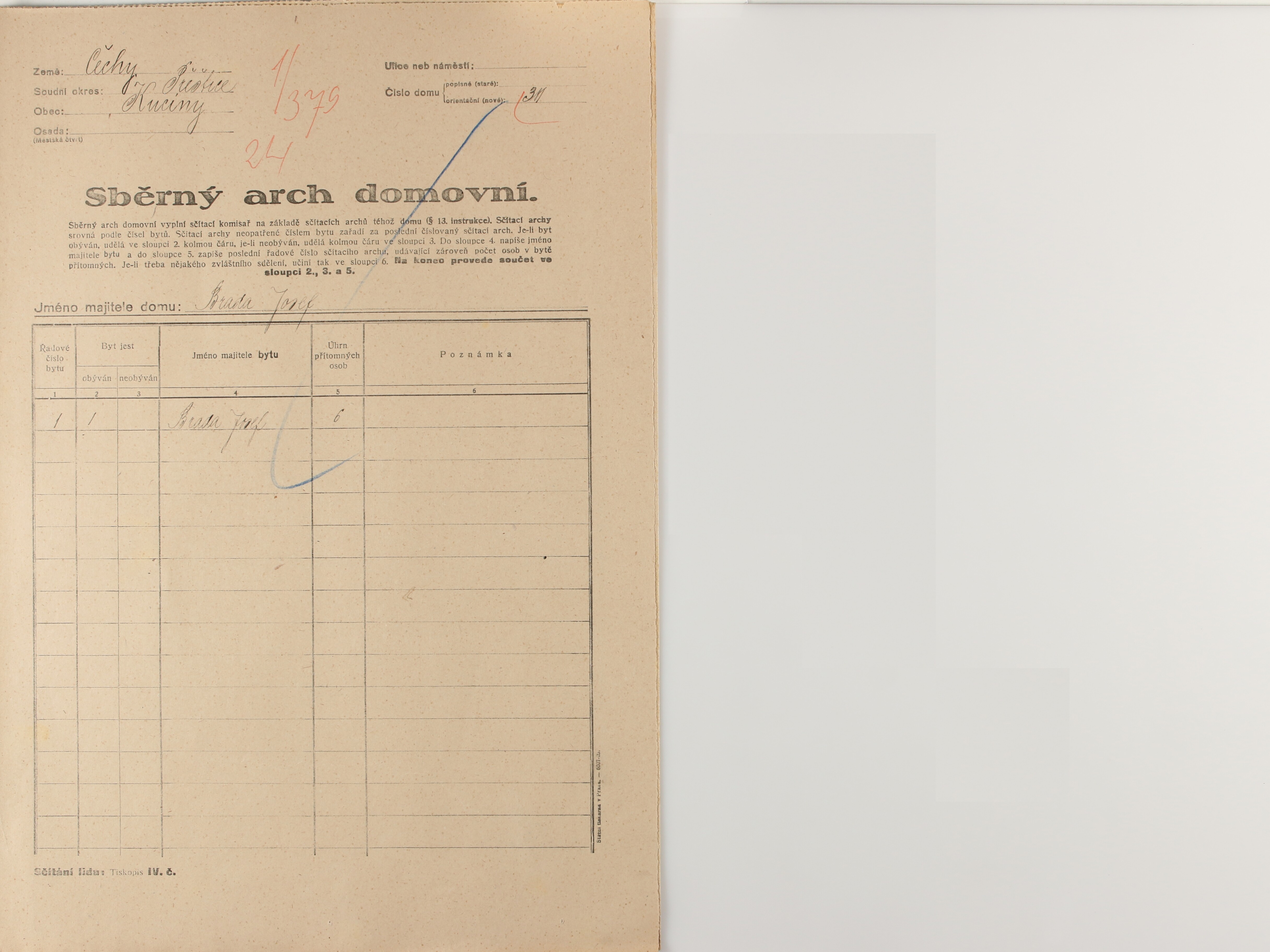 1. soap-pj_00302_census-1921-kuciny-cp031_0010