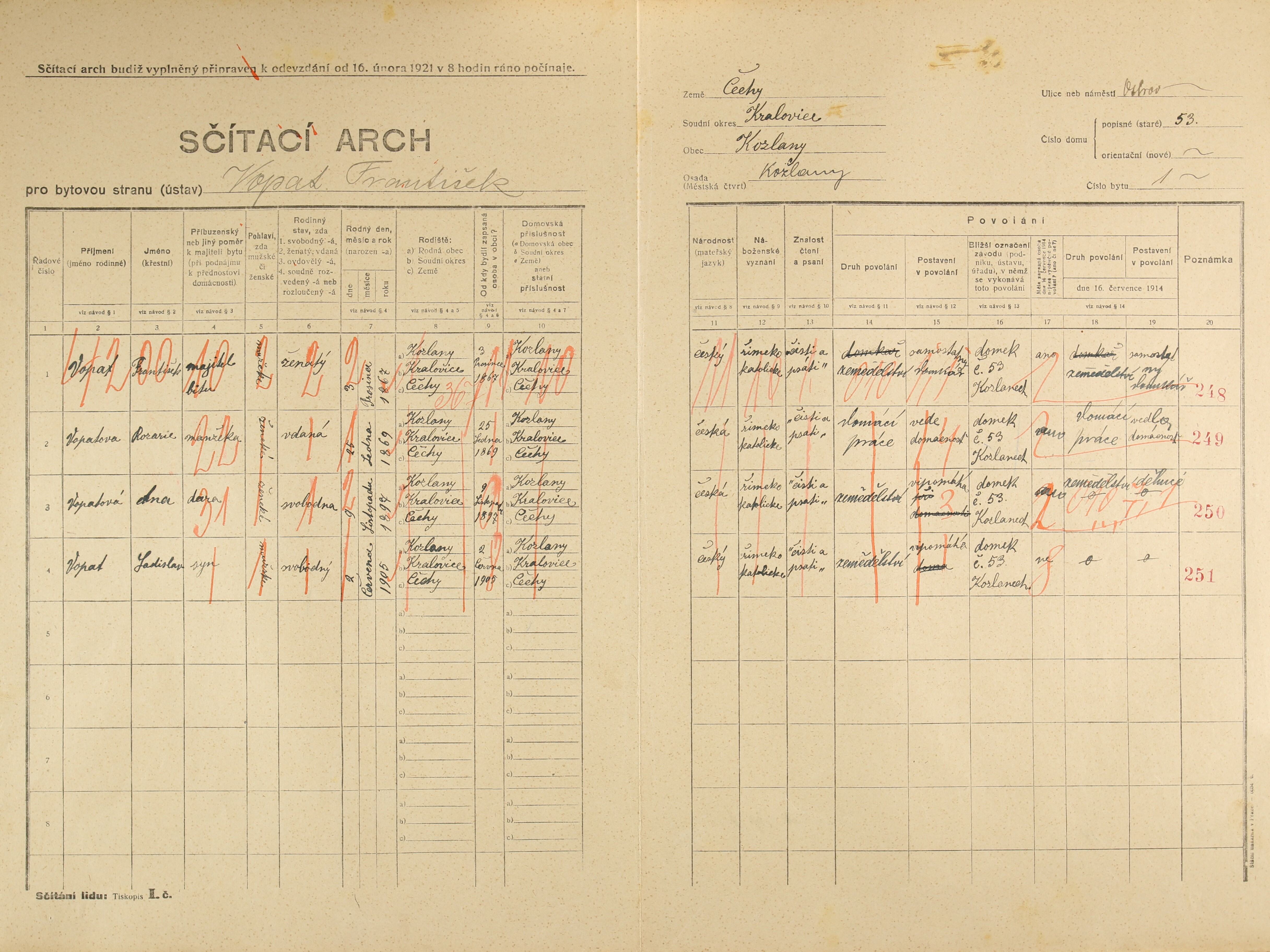 2. soap-ps_00423_census-1921-kozlany-cp053_0020