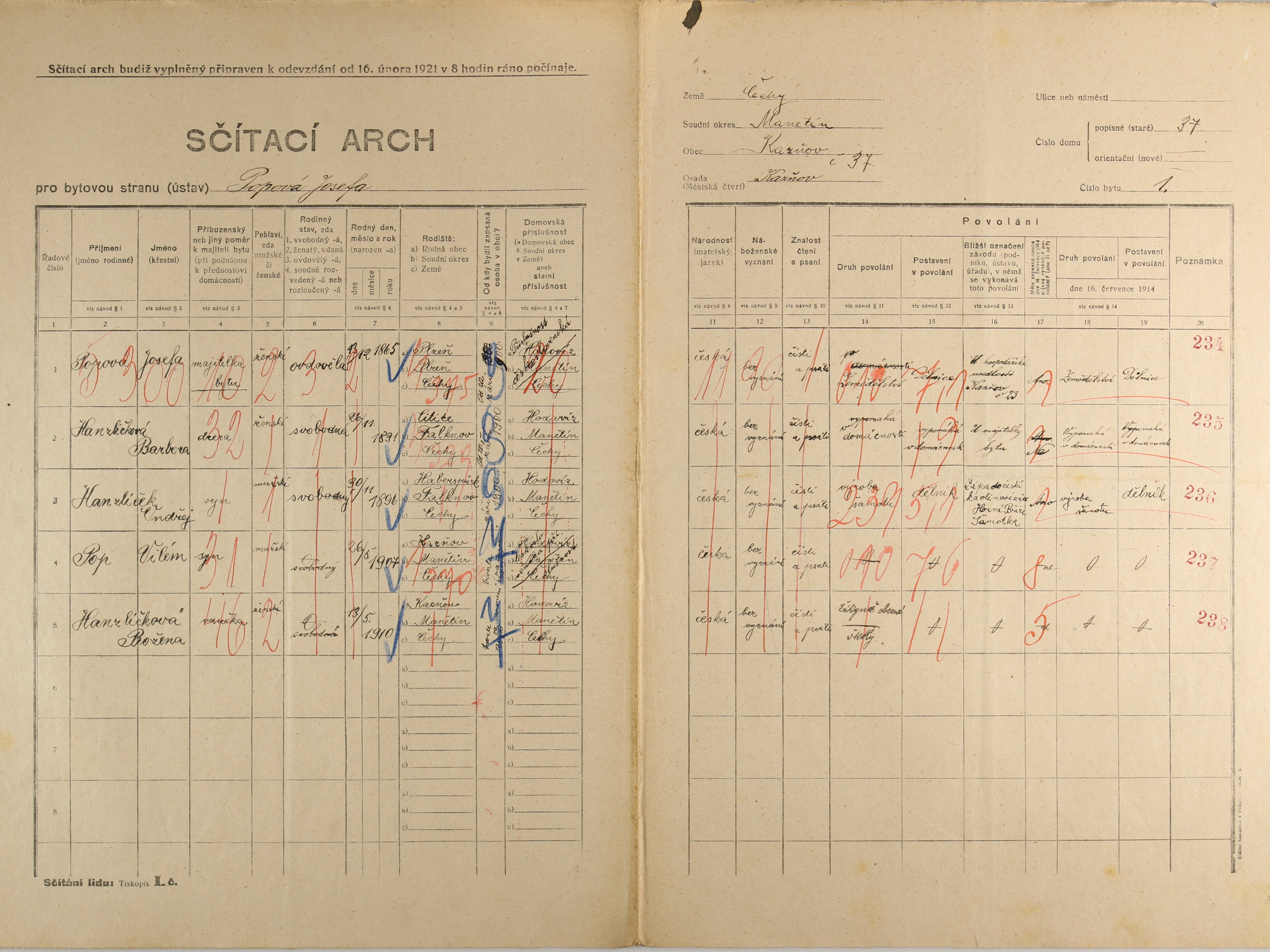 4. soap-ps_00423_census-1921-kaznejov-cp037_0040