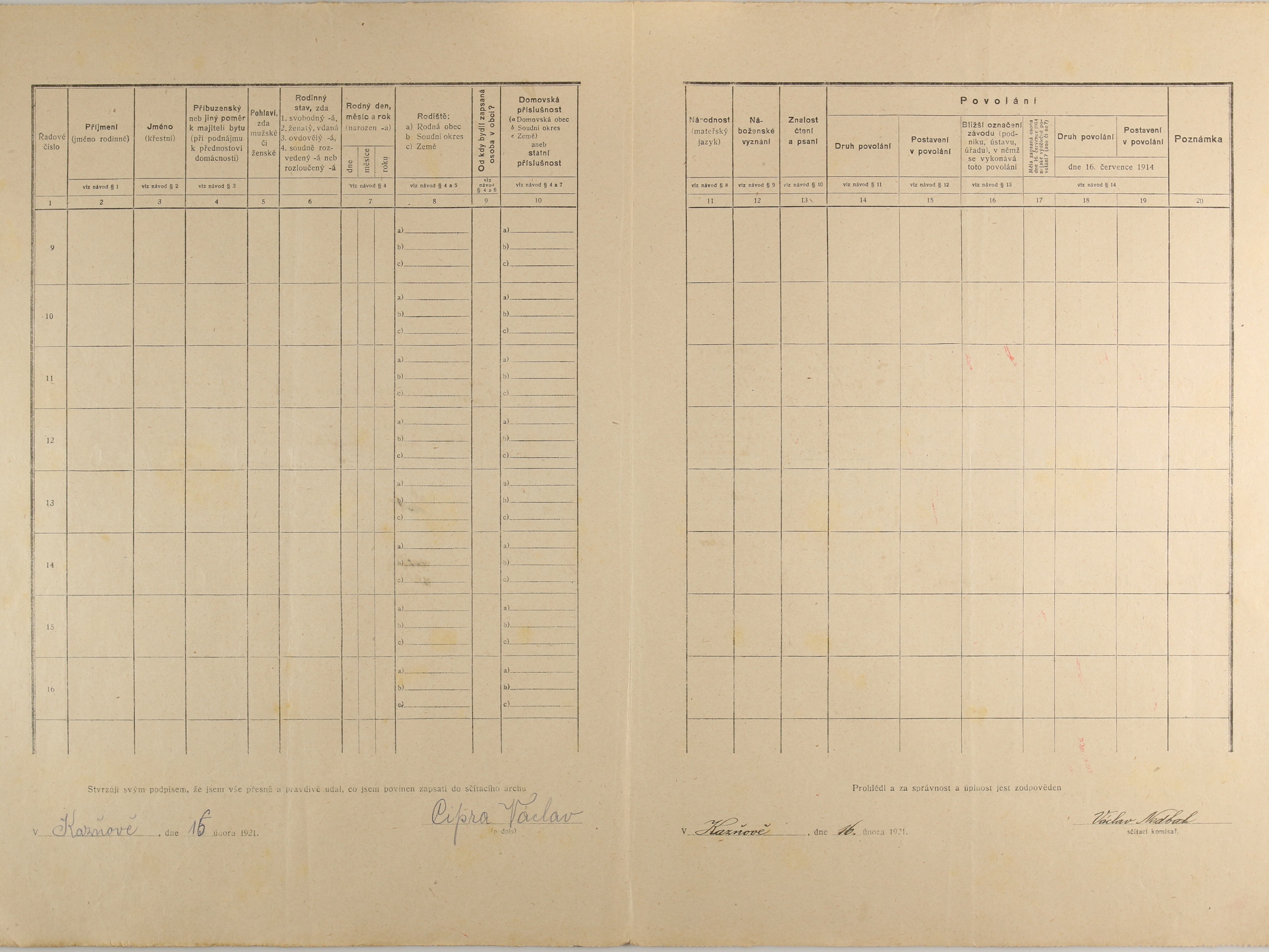 9. soap-ps_00423_census-1921-kaznejov-cp144_0090