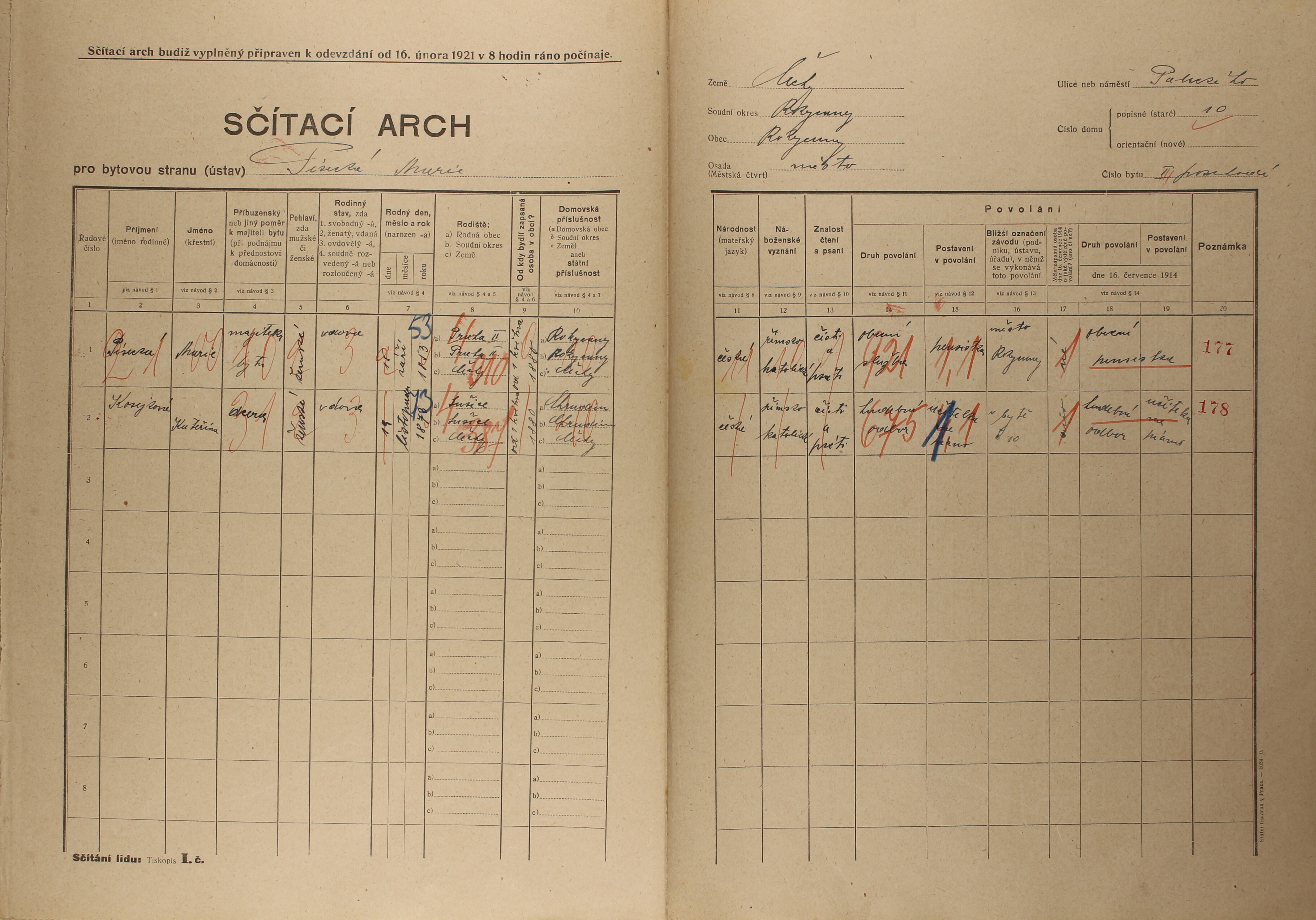 6. soap-ro_00002_census-1921-rokycany-mesto-cp010_0060