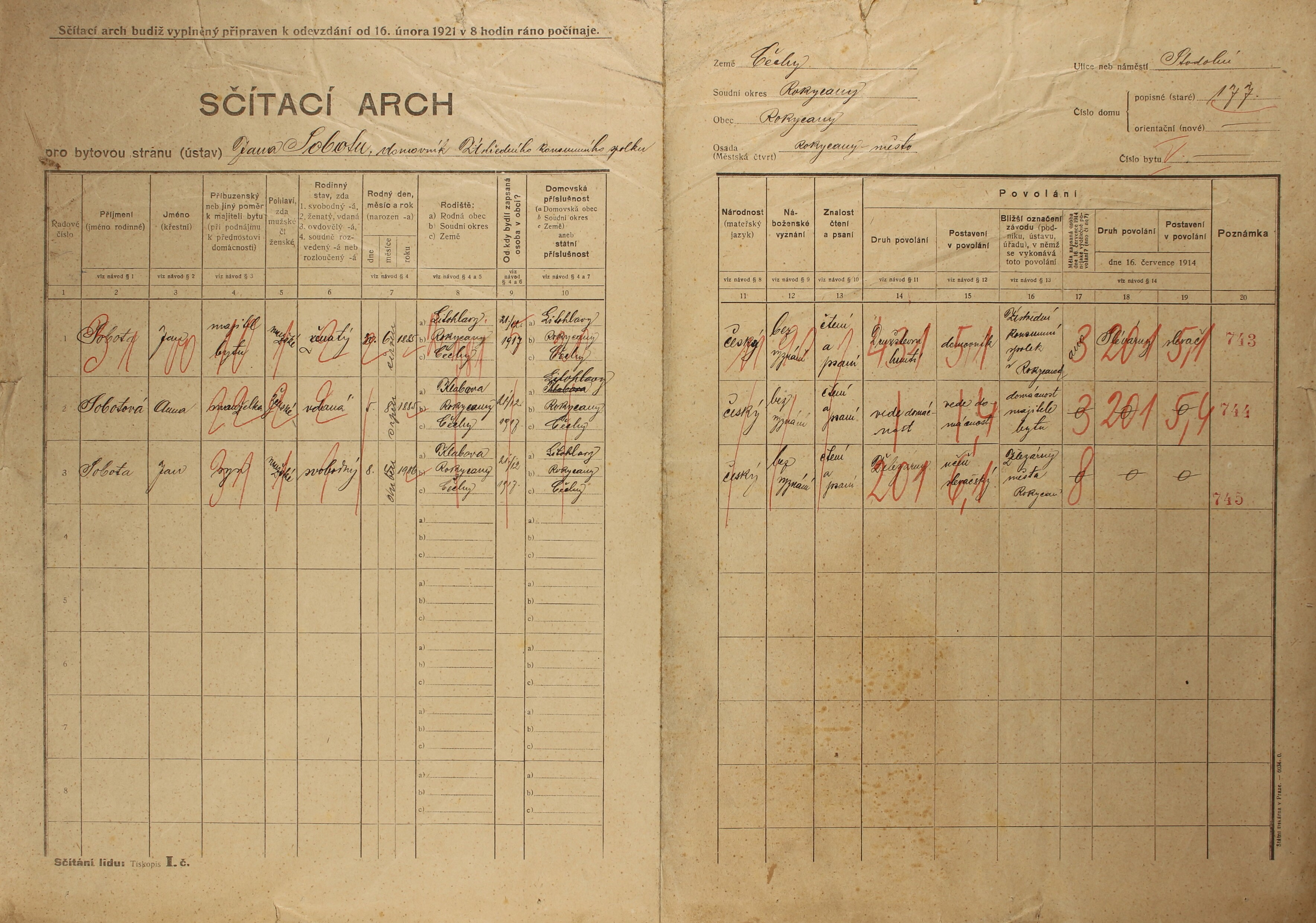 15. soap-ro_00002_census-1921-rokycany-mesto-cp176_0150