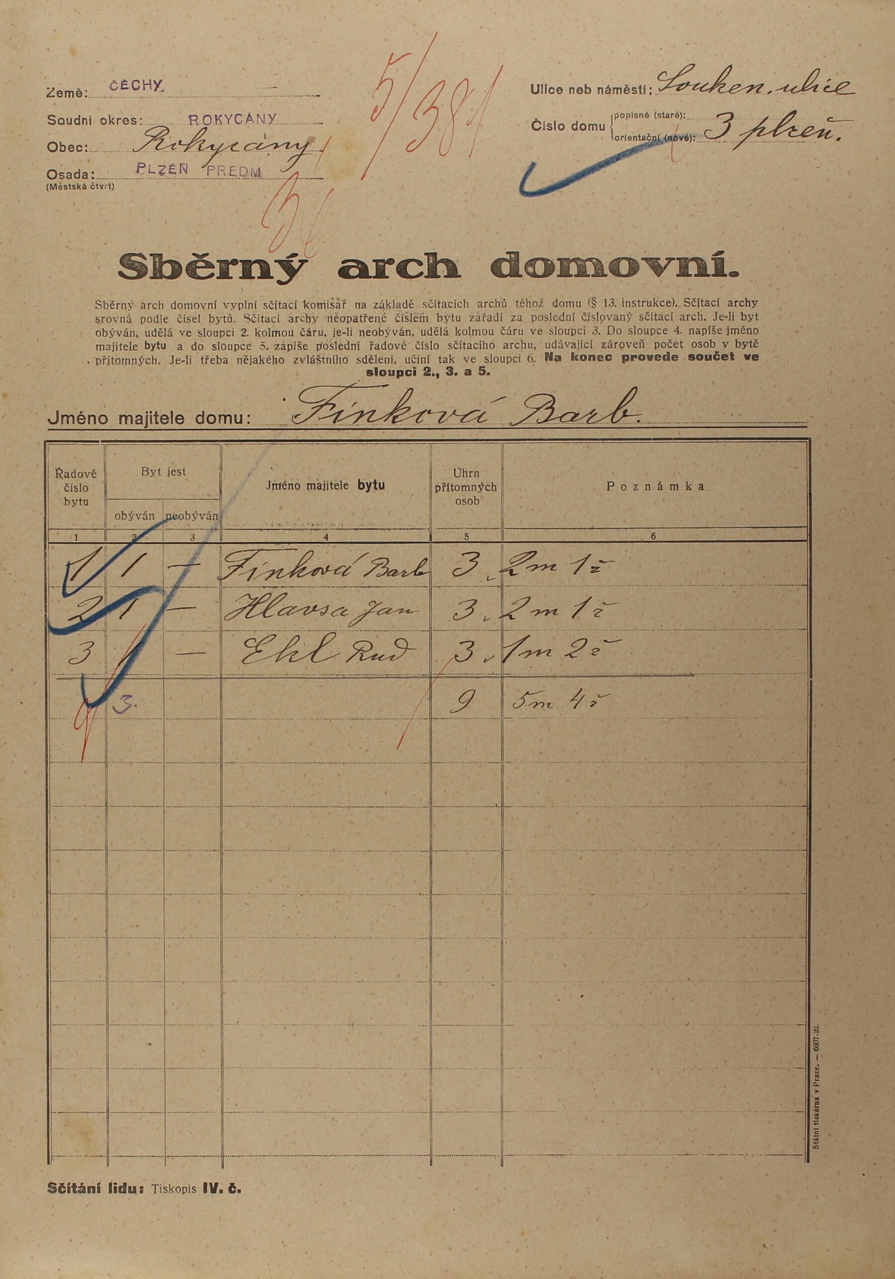 1. soap-ro_00002_census-1921-rokycany-plzenske-predmesti-cp003_0010