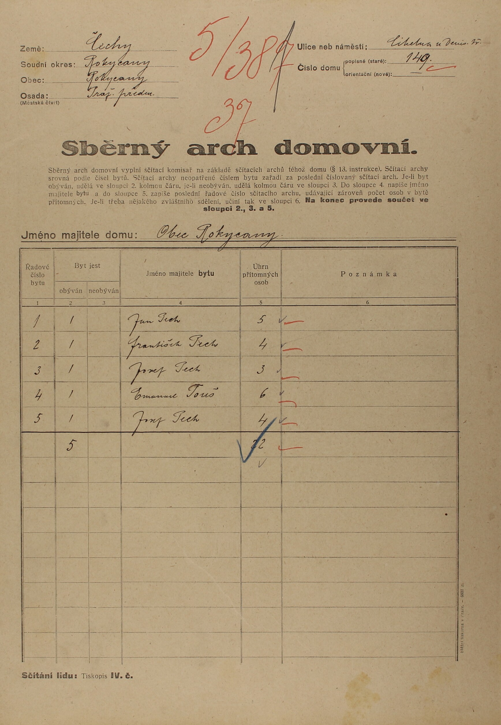 1. soap-ro_00002_census-1921-rokycany-prazske-predmesti-cp149_0010