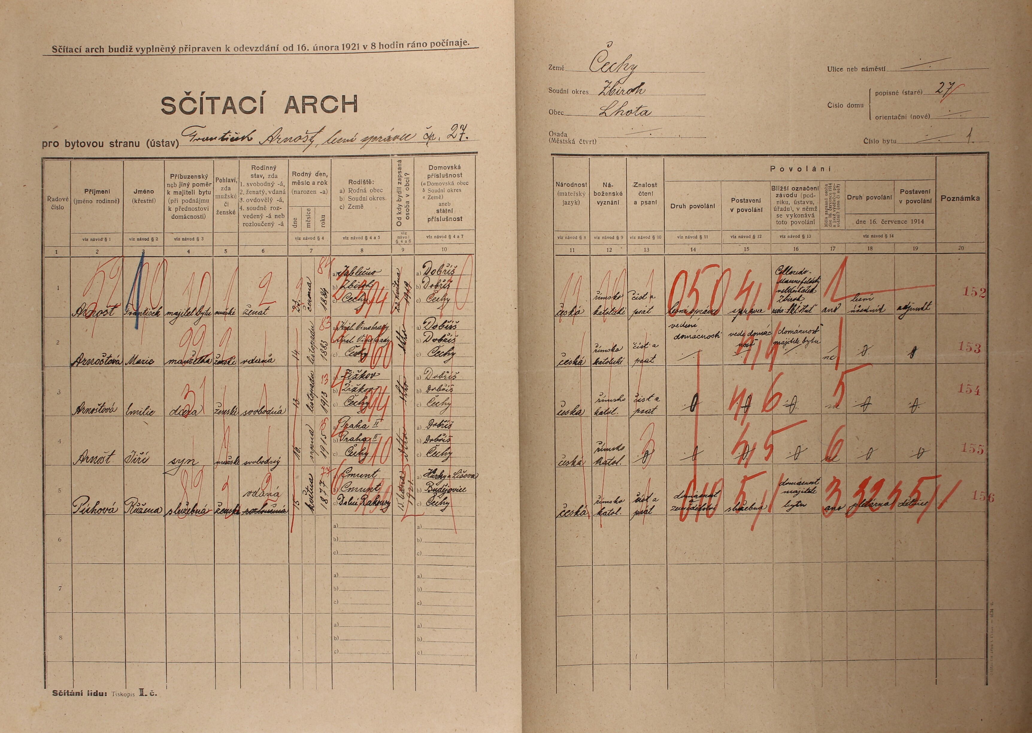 2. soap-ro_00002_census-1921-lhota-pod-racem-cp027_0020