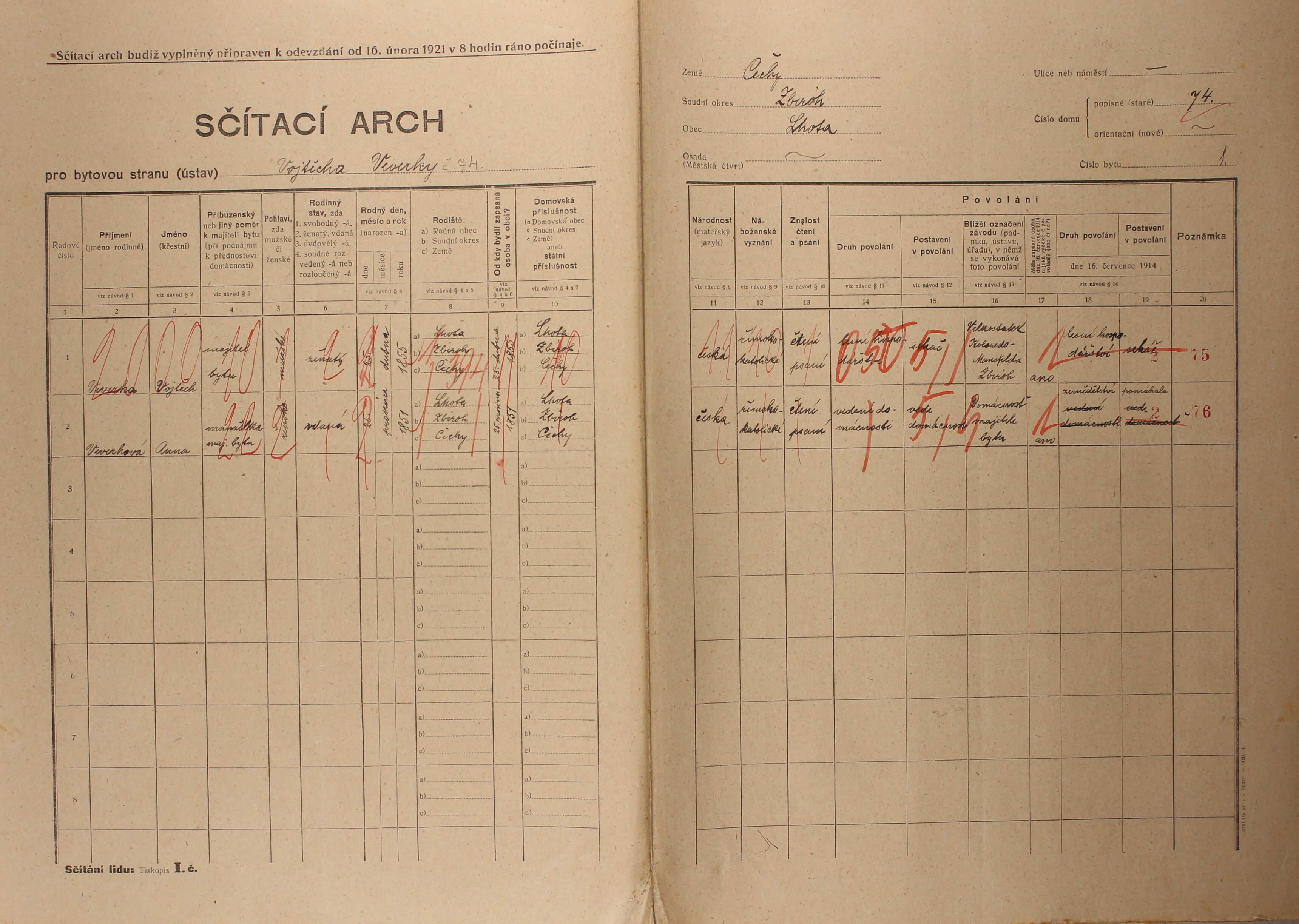 2. soap-ro_00002_census-1921-lhota-pod-racem-cp074_0020