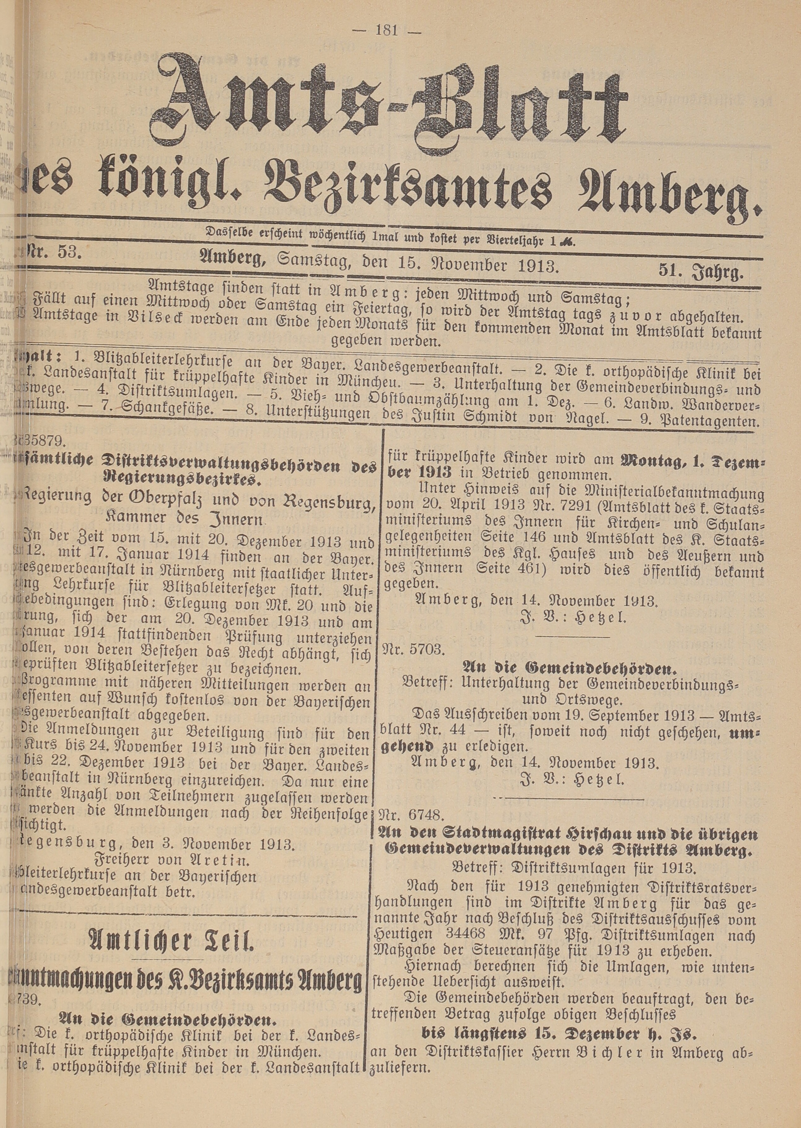 1. amtsblatt-amberg-1913-11-15-n53_6900
