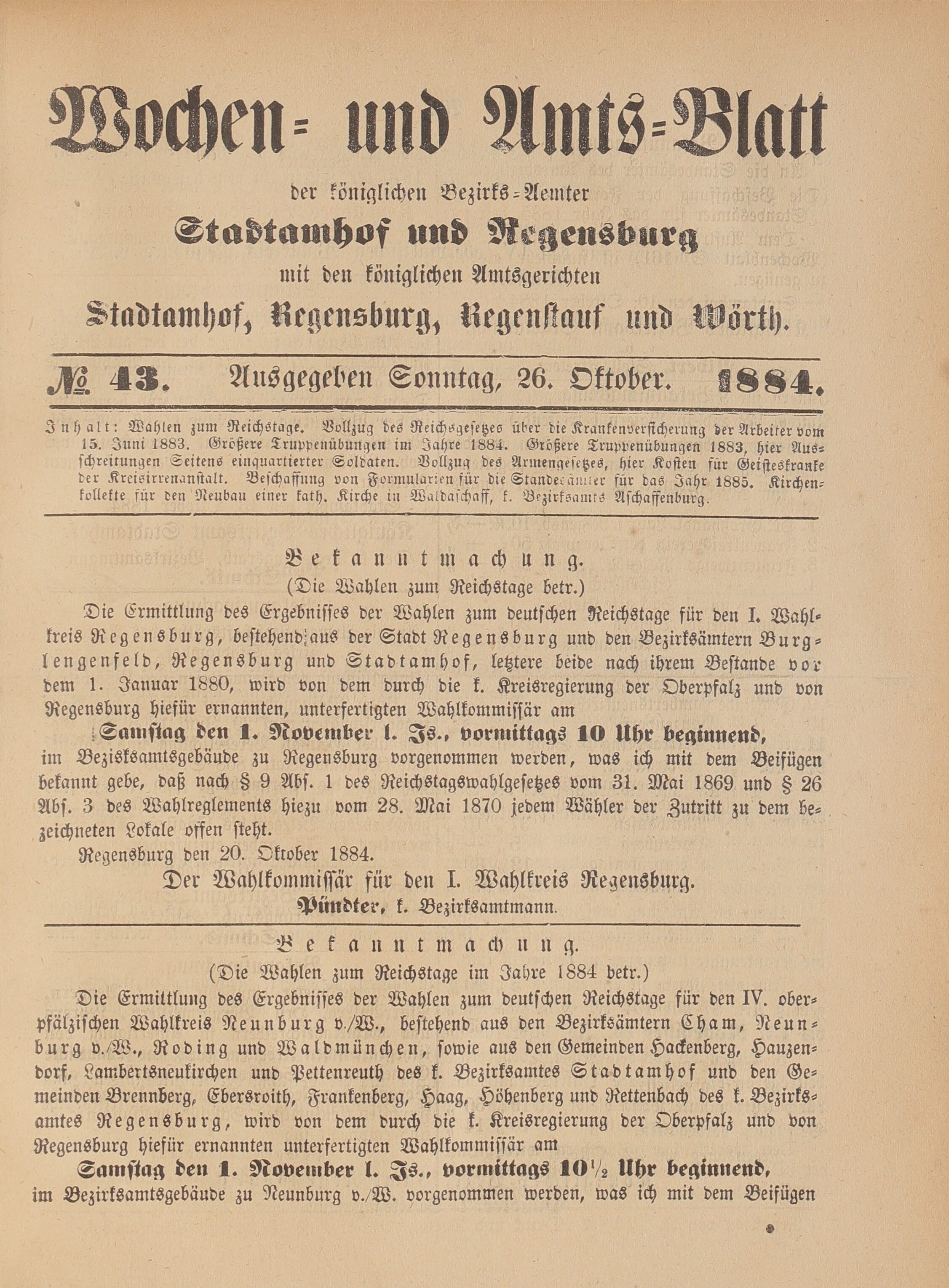 1. amtsblatt-stadtamhof-regensburg-1884-10-26-n43_2060