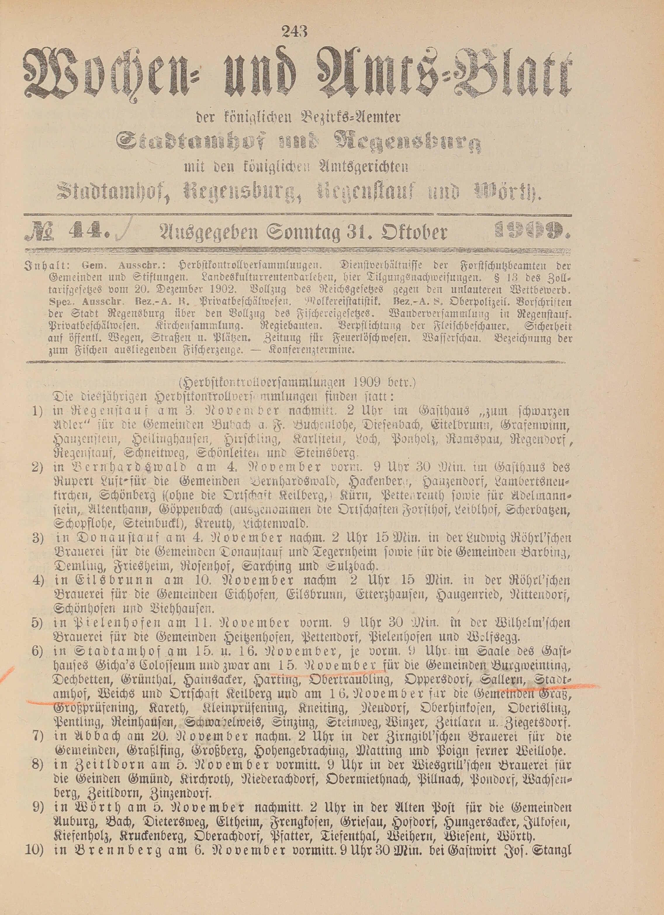 1. amtsblatt-stadtamhof-regensburg-1909-10-31-n44_2490