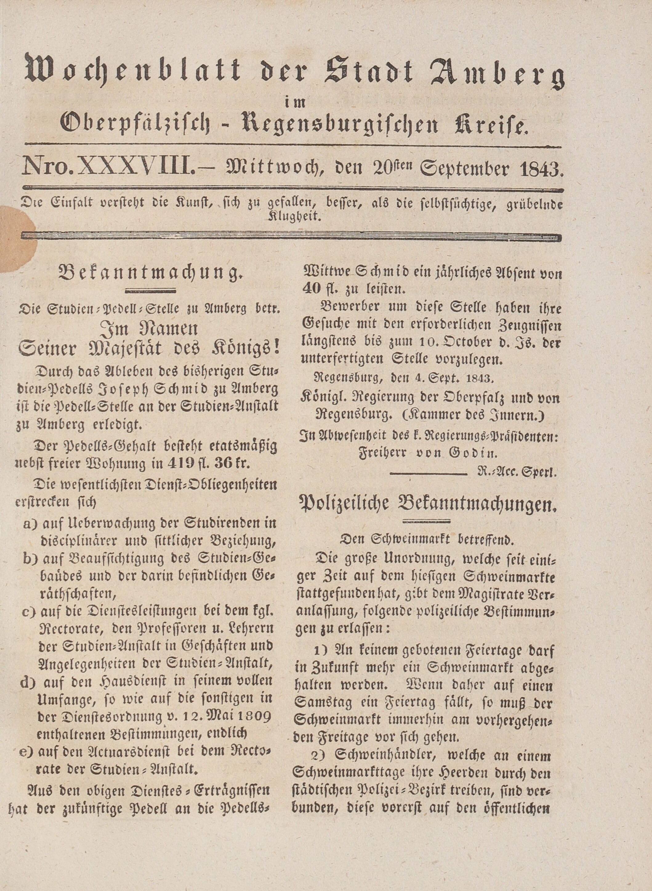 1. wochenblatt-amberg-1843-09-20-n38_3000