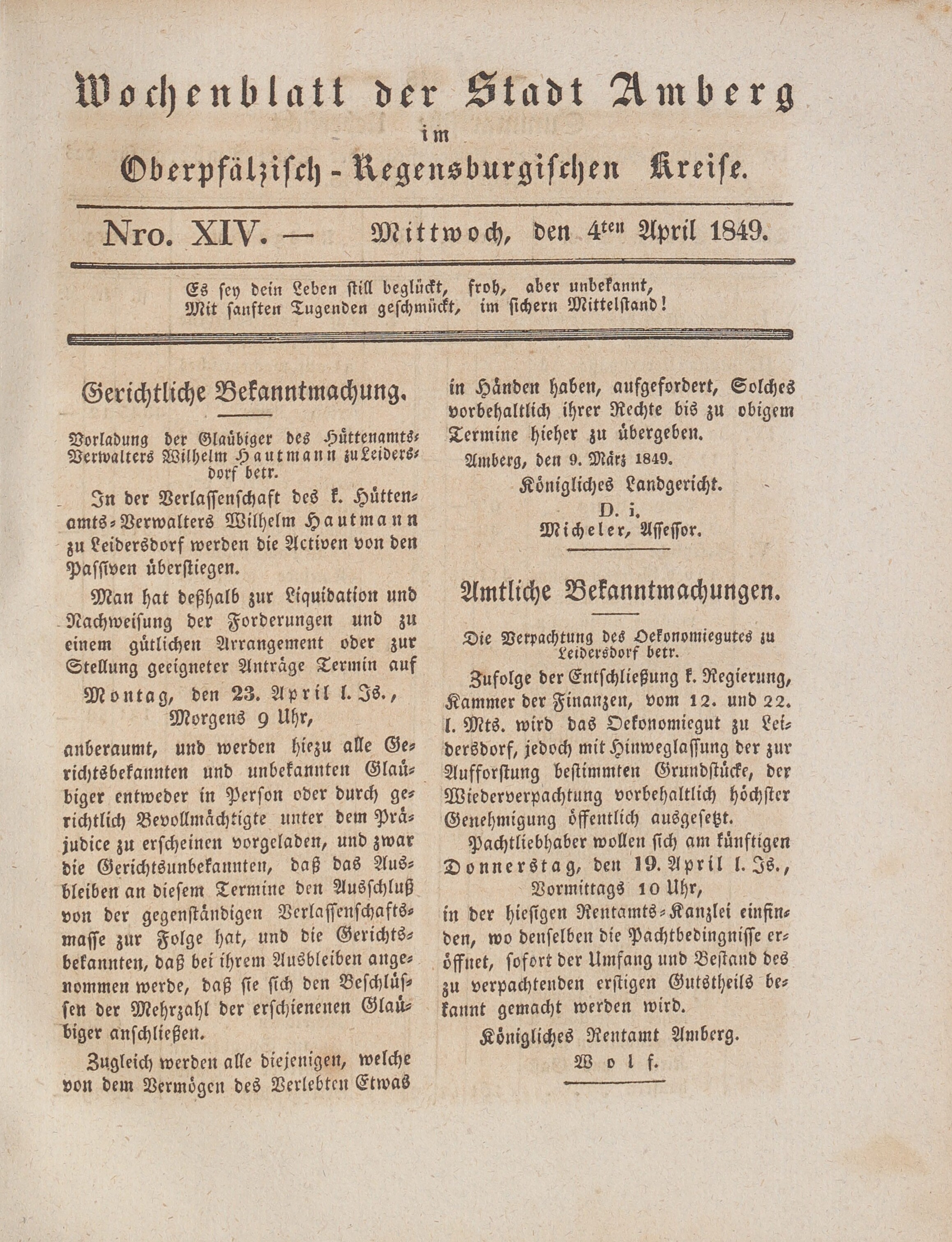 1. wochenblatt-amberg-1849-04-04-n14_1180