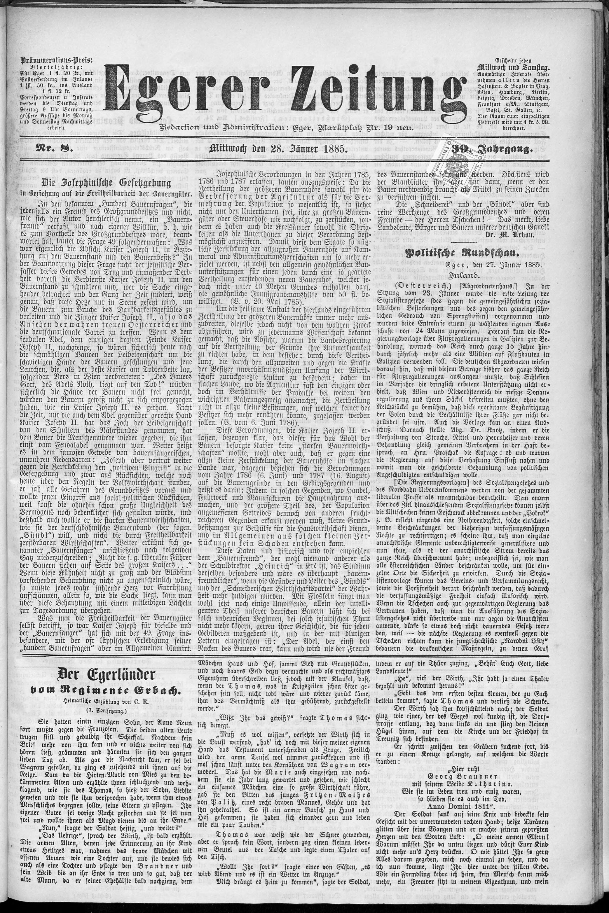 1. egerer-zeitung-1885-01-28-n8_0285