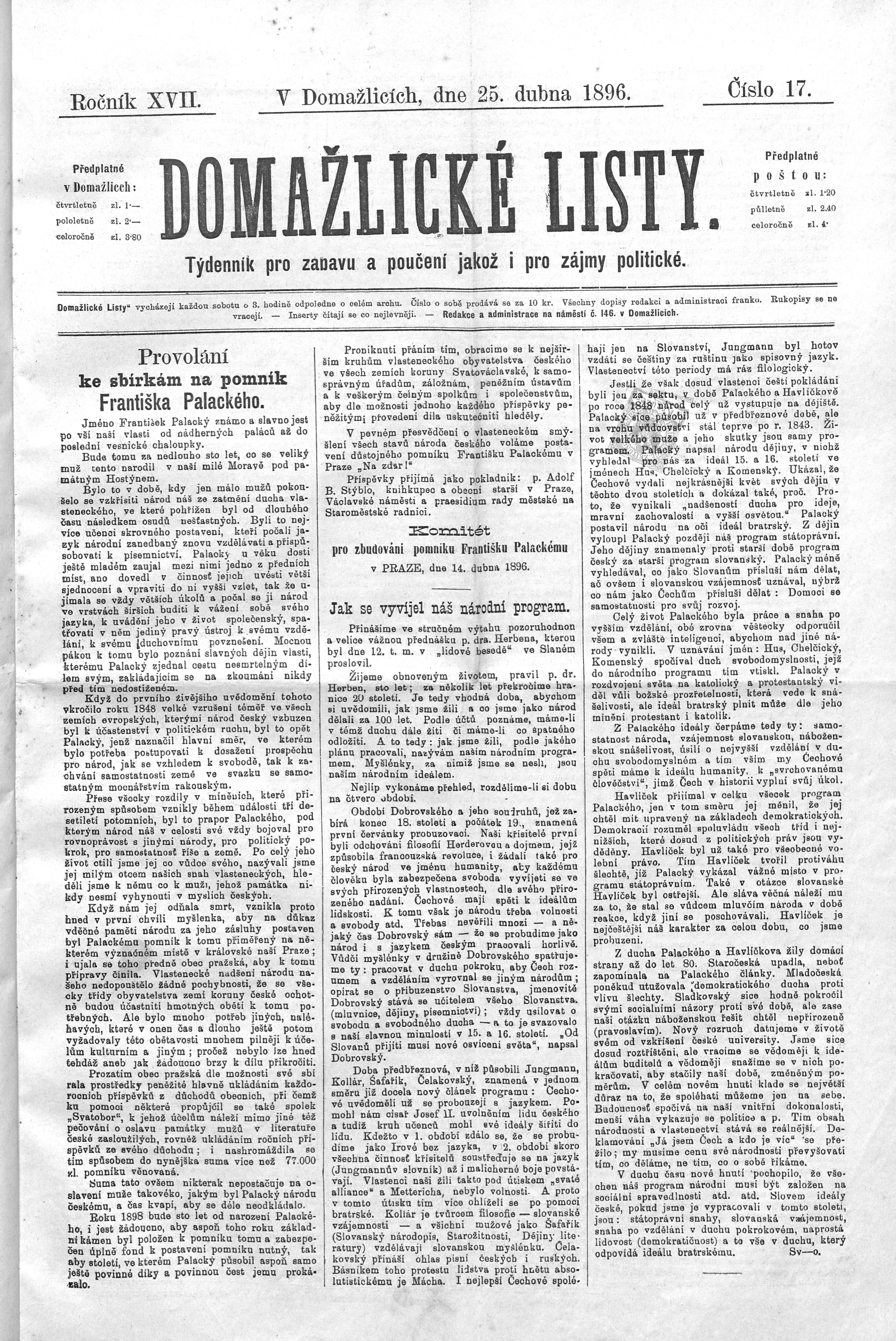 1. domazlicke-listy-1896-04-25-n17_0365